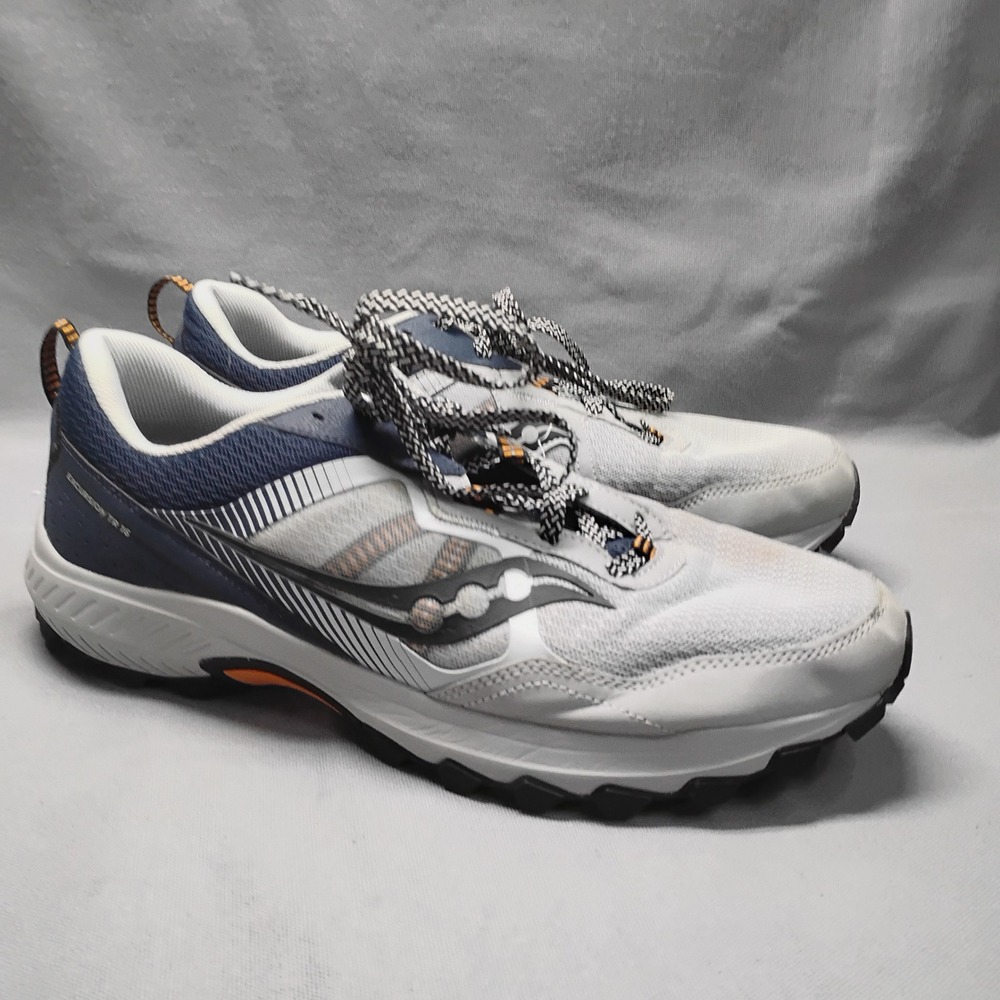 Saucony Excursion TR 16 Mens Trail Running Shoes Grey Blue Orange S20745-52 13 W